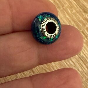Pandora Ocean Blue and Emerald Charm
